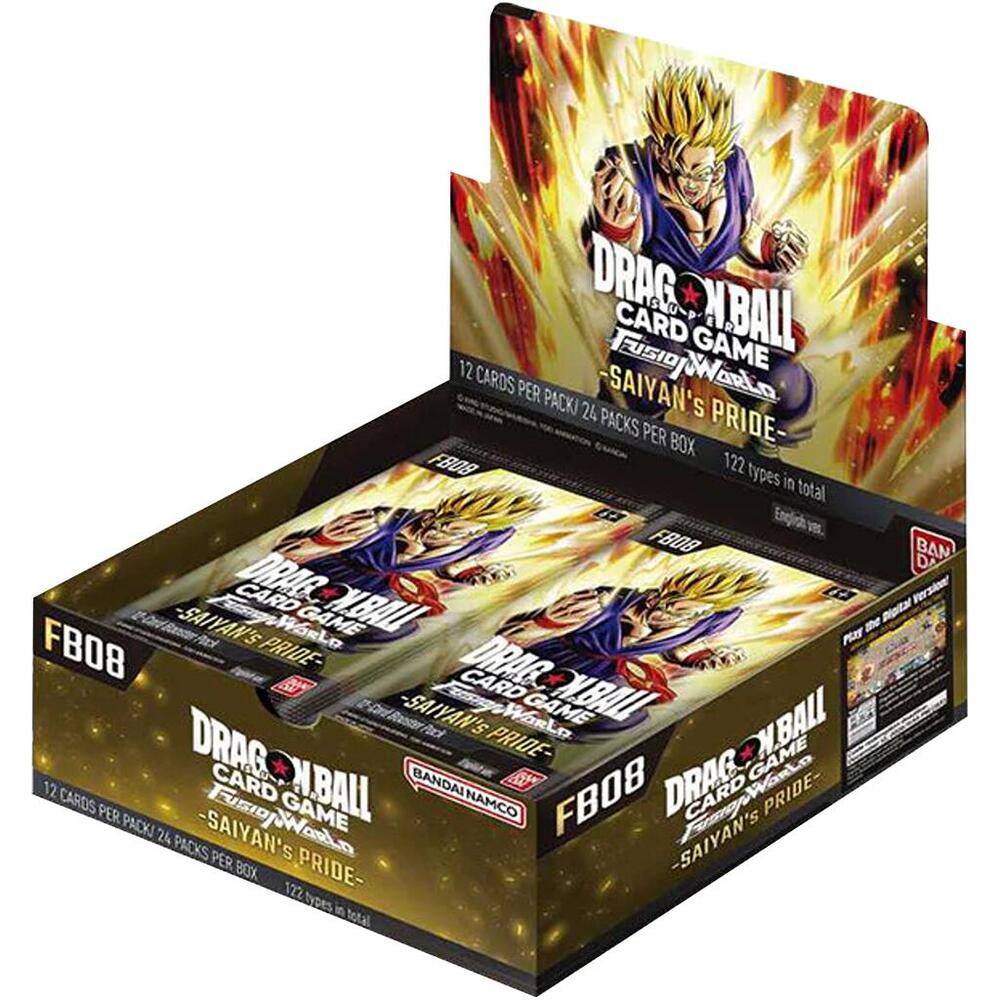 Fusion World - Saiyan's Pride FB-08 Booster Box
