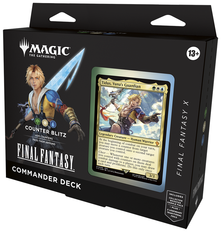 FINAL FANTASY - Commander Deck Display