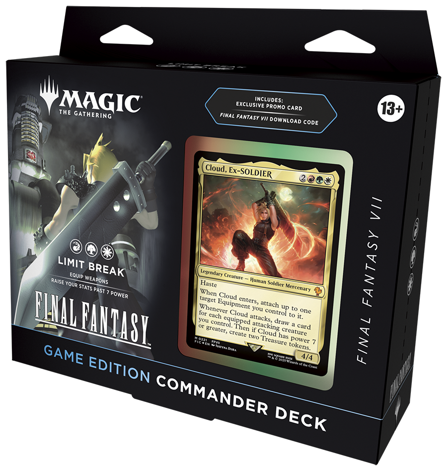 FINAL FANTASY - Limit Break VII Commander Deck – Game Edition