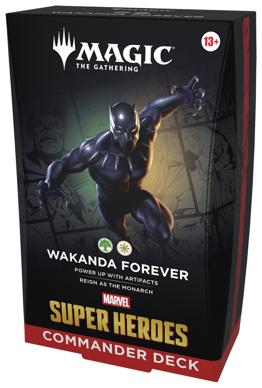 Marvel Super Heroes - Wakanda Forever Commander Deck