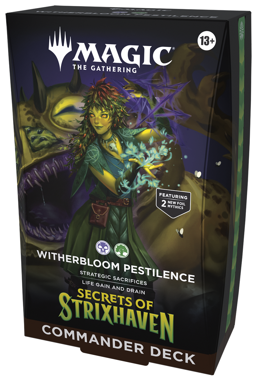 Secrets of Strixhaven - Witherbloom Pestilence Commander Deck