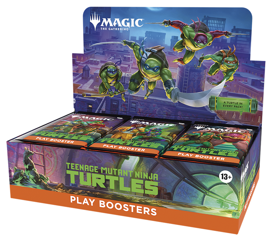 Teenage Mutant Ninja Turtles - Play Booster Display