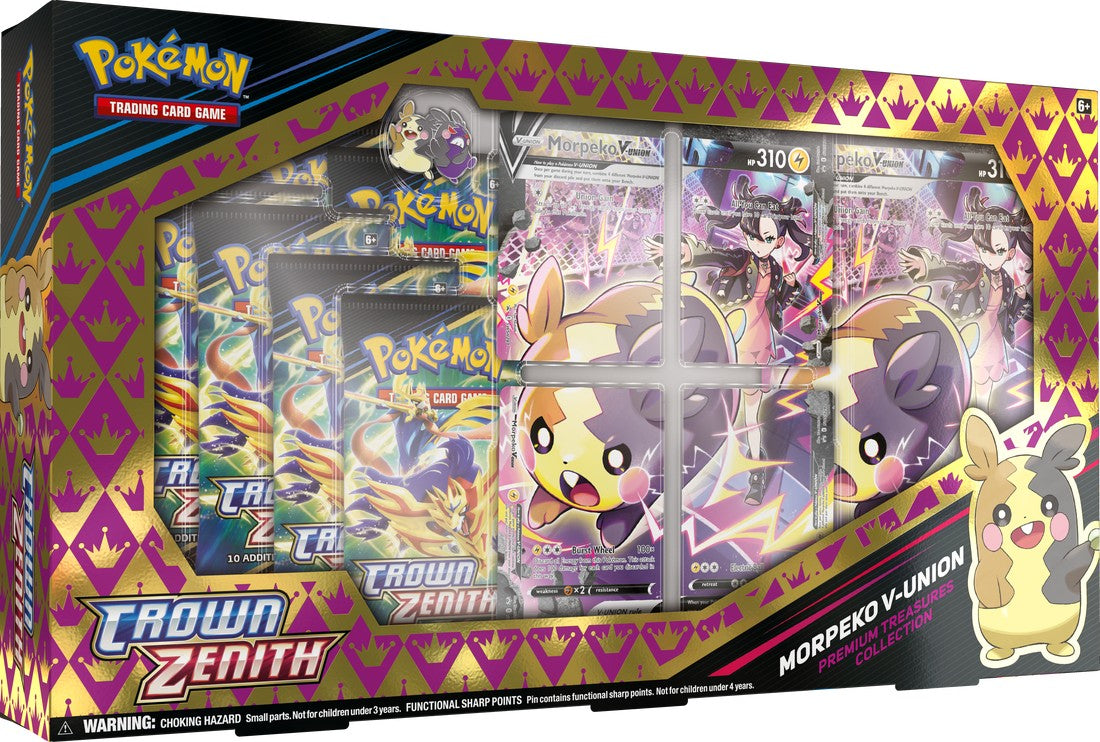 Crown Zenith Premium Treasures Collection Morpeko V-UNION