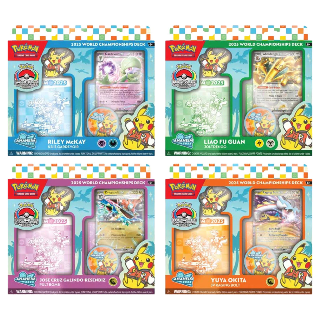 Pokemon 2025 World Championship Deck (random)