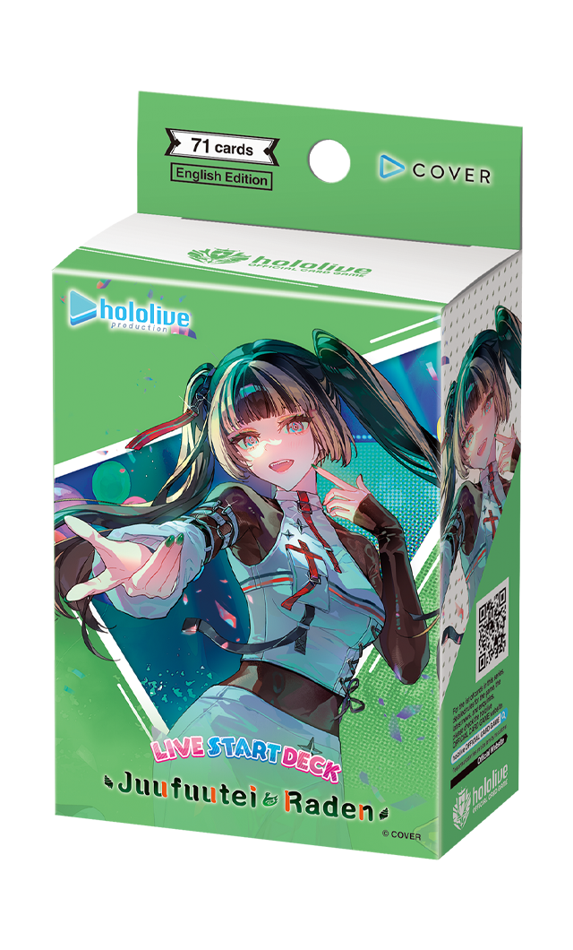 hololive TCG: Juufuutei Raden SD15 Live Starter Deck