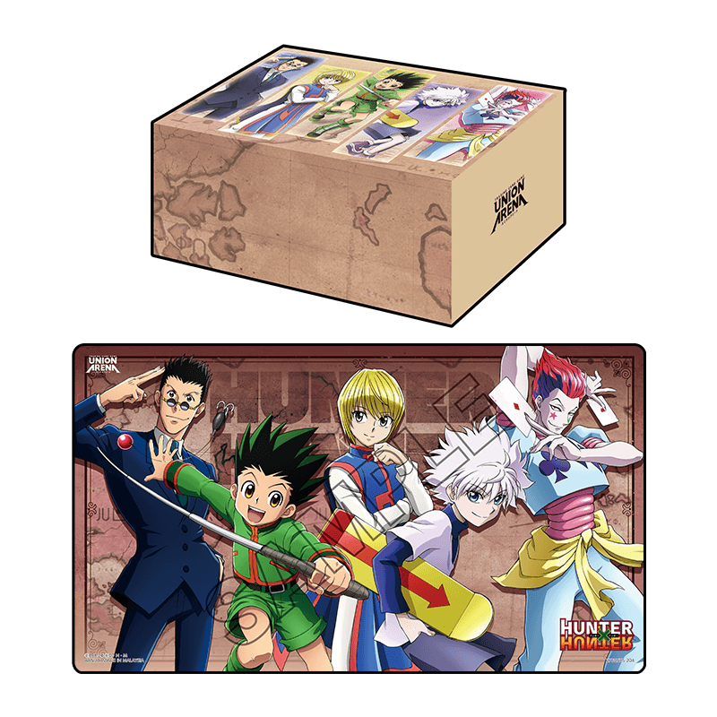 Hunter x Hunter Playmat & Half Storage Box set