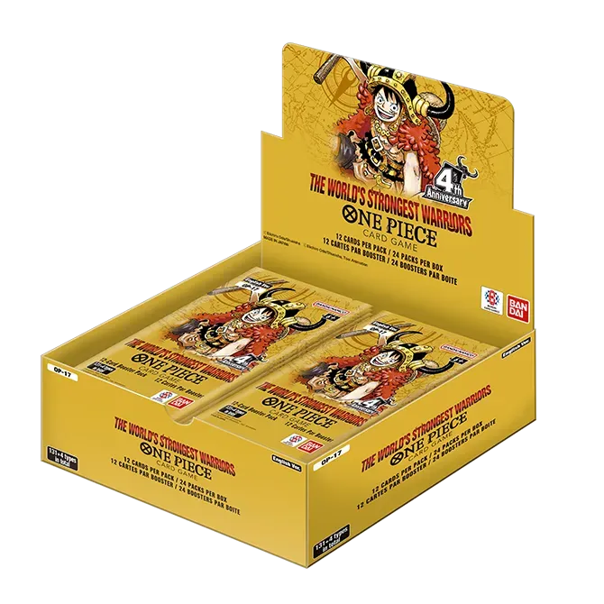 The World's Strongest Warriors OP-17 English Booster Box