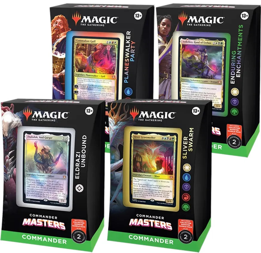 Commander Masters - Commander Deck Display [Set of 4]
