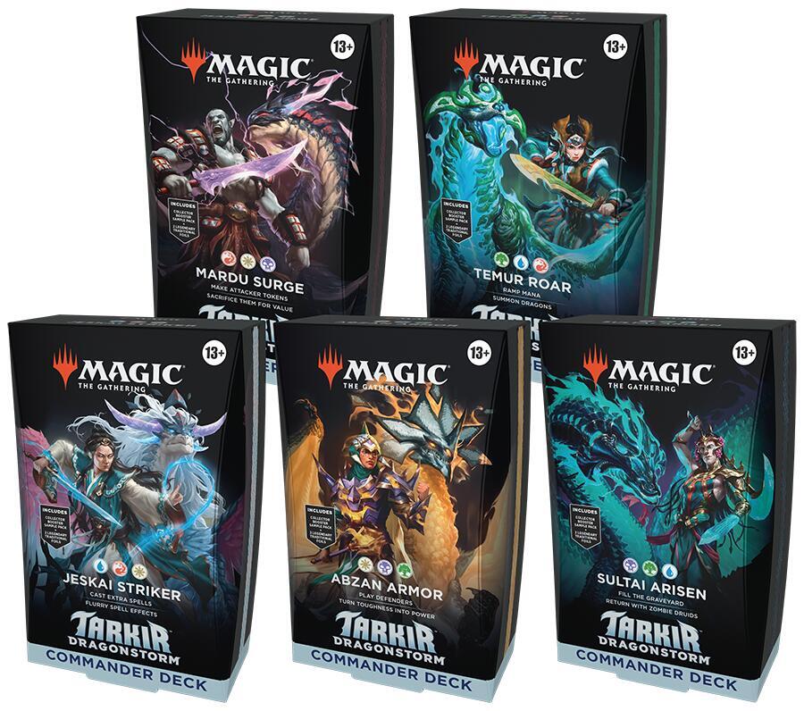 Tarkir: Dragonstorm - Commander Deck Display