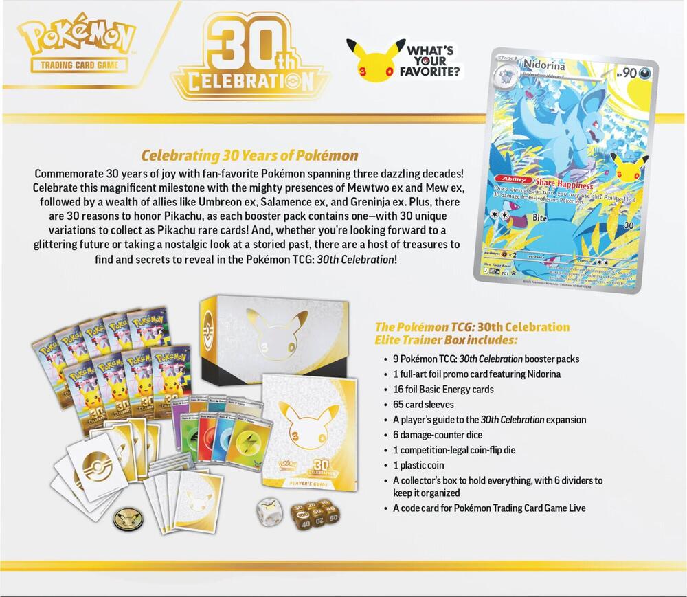 30th Celebration Elite Trainer Box