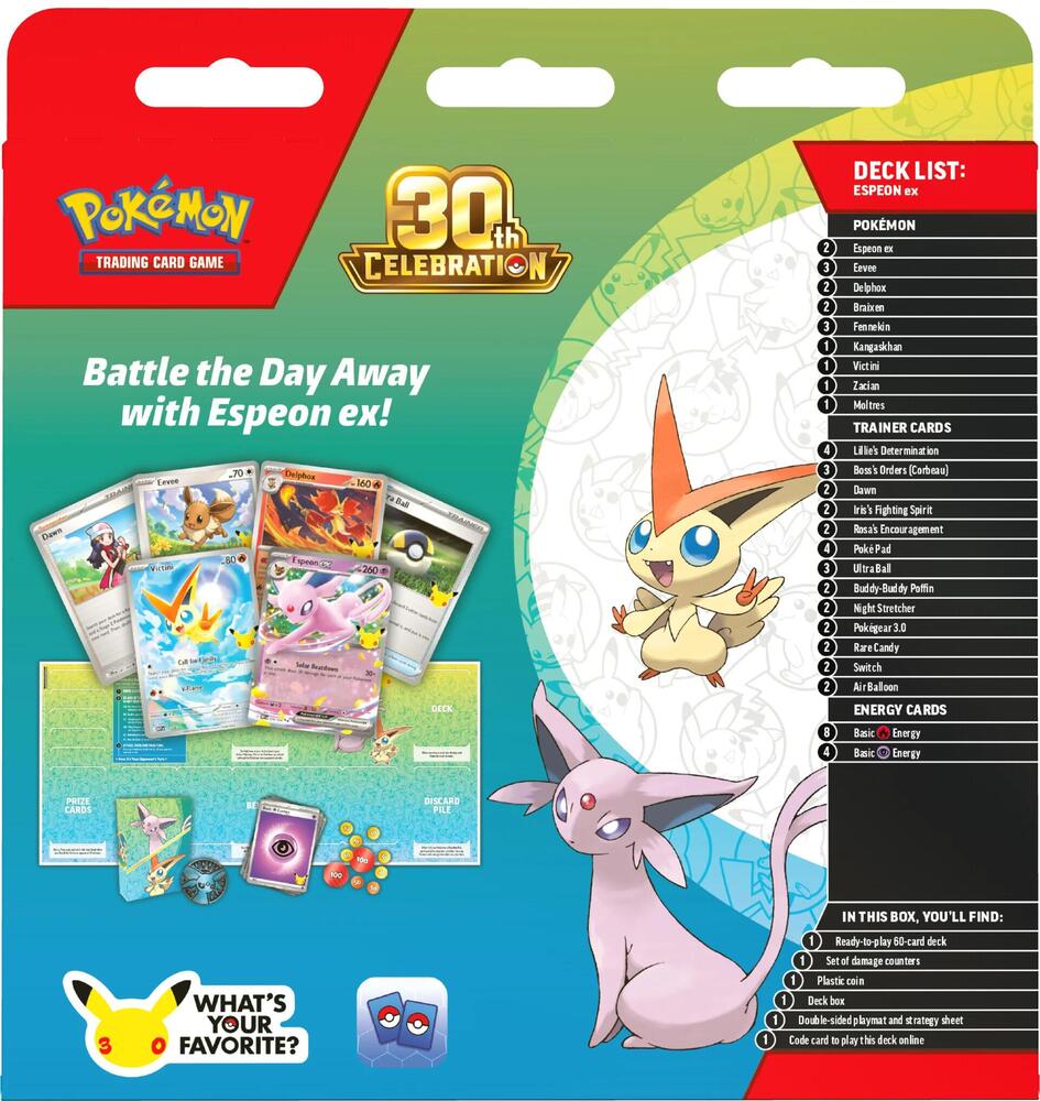 30th Celebration Battle Deck [Espeon ex]