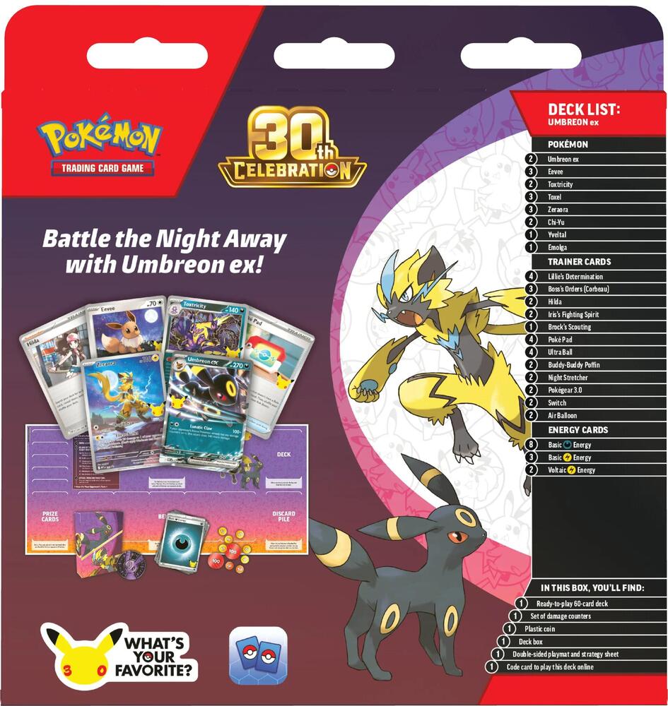 30th Celebration Battle Deck [Umbreon ex]