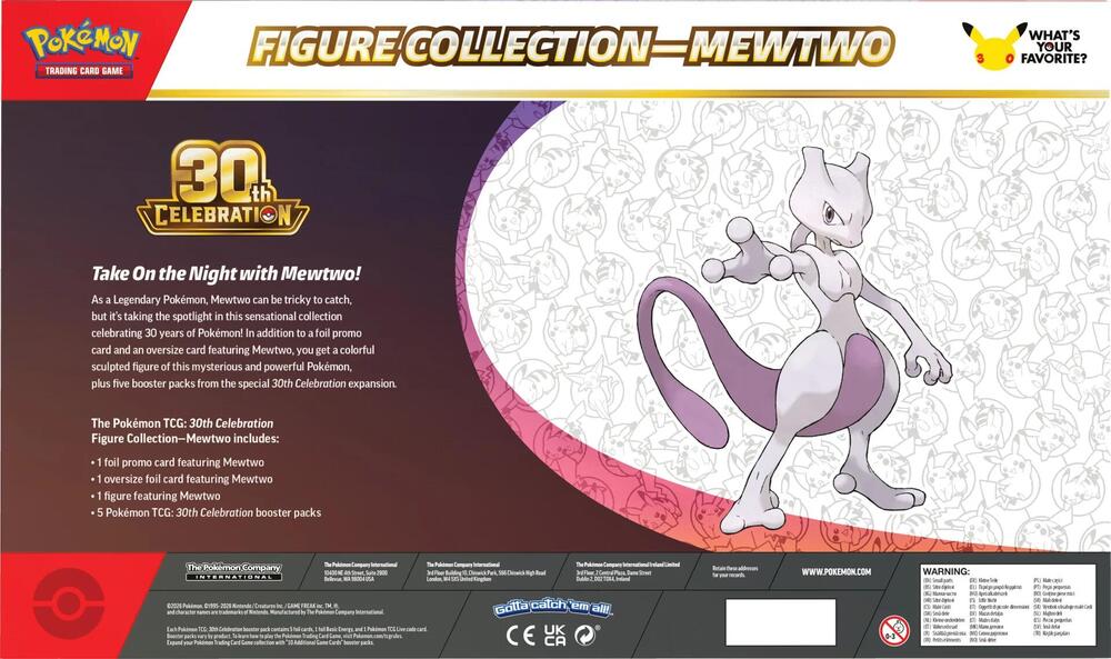 30th Celebration Figure Collection [Mewtwo]