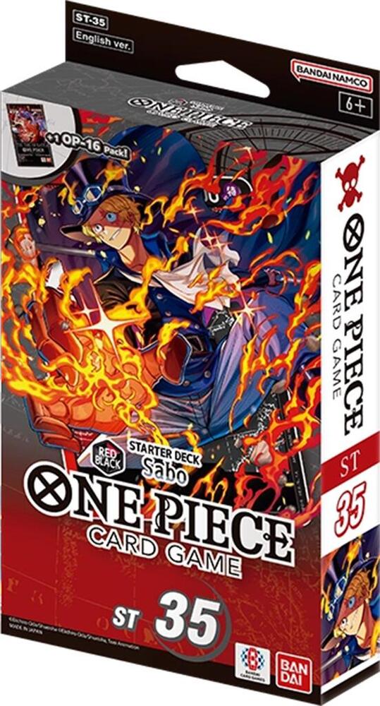 Starter Deck: RED/BLACK Sabo ST-35