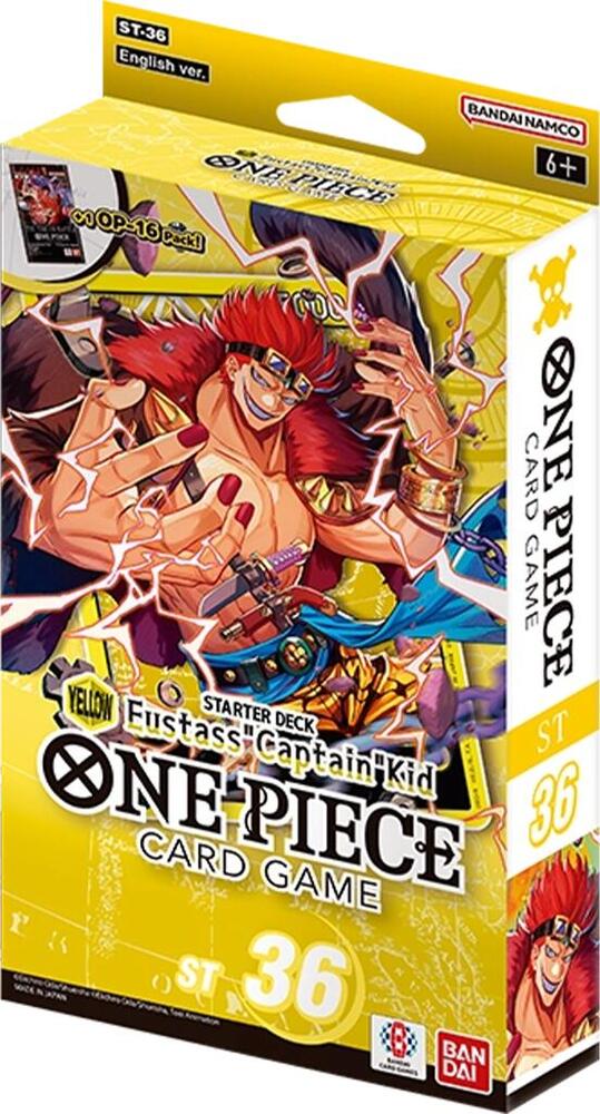 Starter Deck: YELLOW Eustass”Captain”Kid ST-36