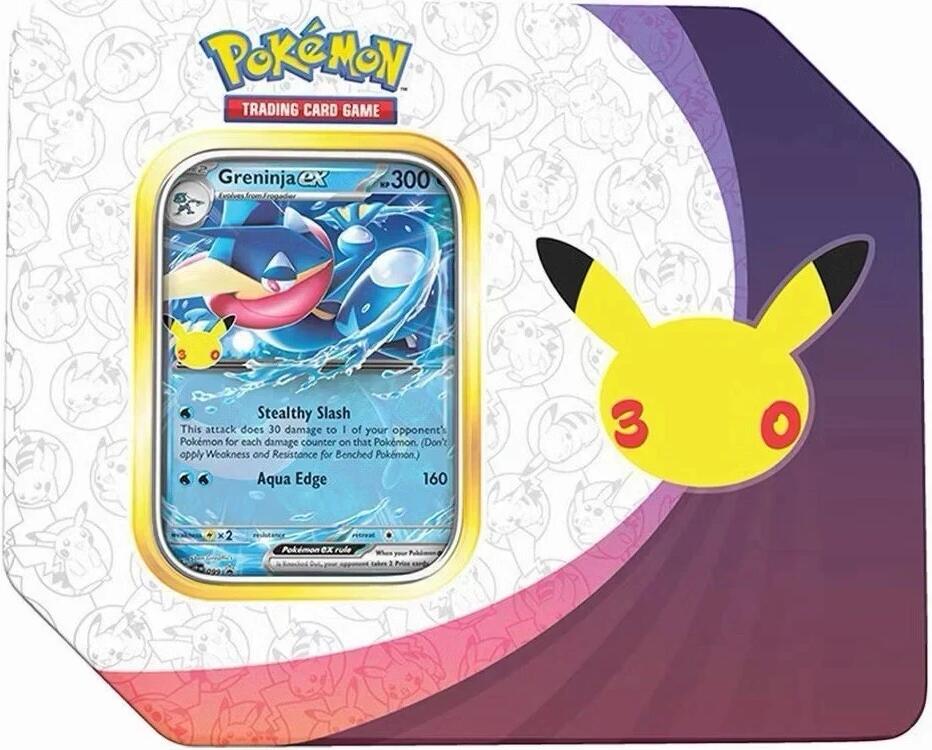 30th Celebration ex Tin [Greninja ex]