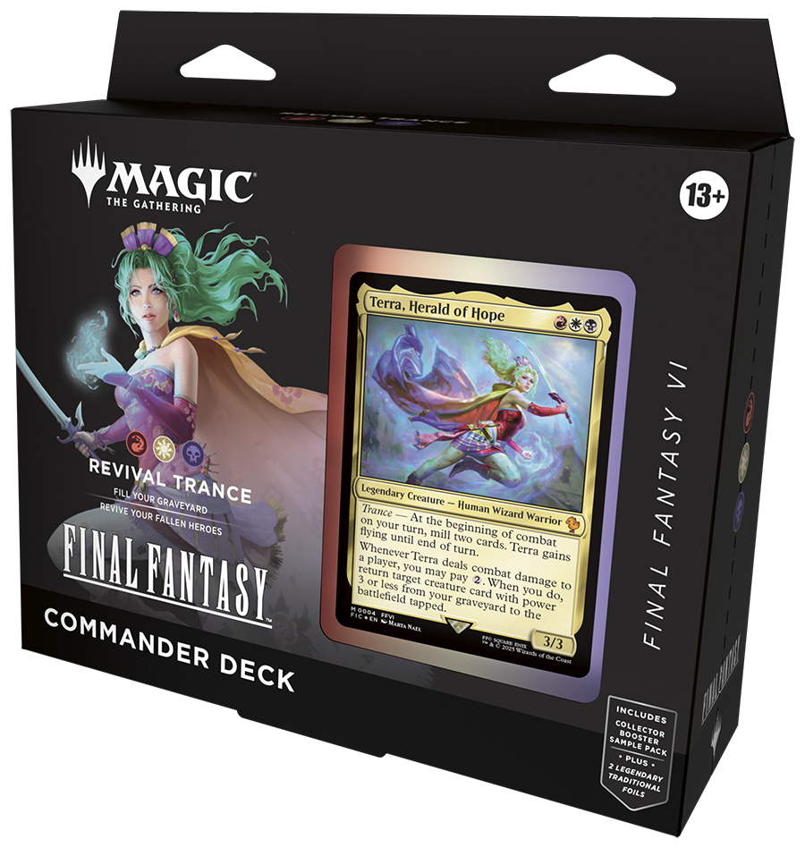 FINAL FANTASY - Commander Deck Display