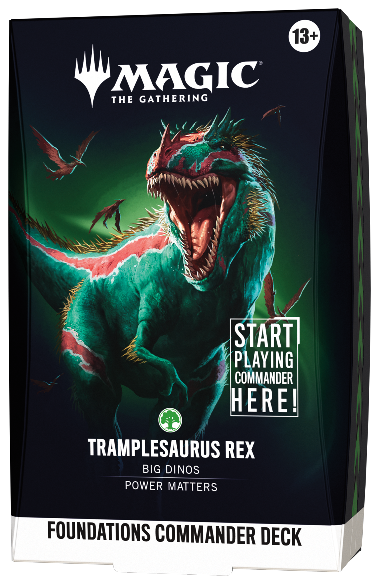 Foundations Commander Deck - Tramplesaurus Rex