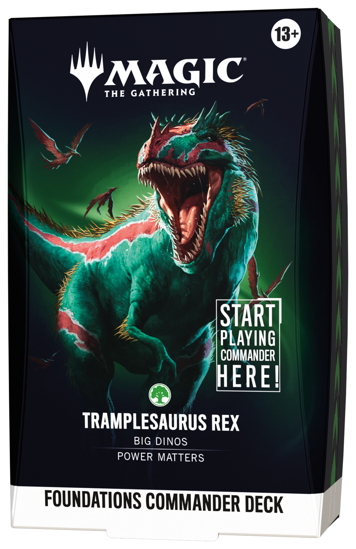 Foundations Commander Deck - Tramplesaurus Rex