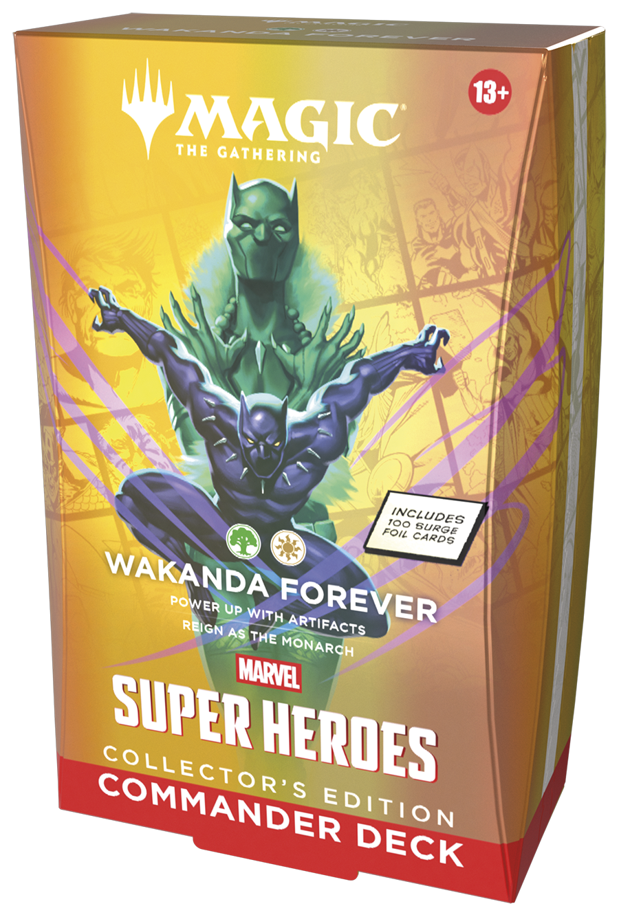 Marvel Super Heroes - Wakanda Forever Collector Commander Deck