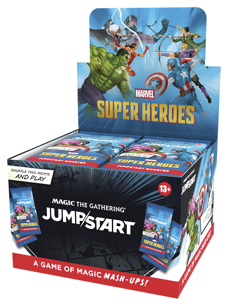 Marvel Super Heroes - Jumpstart Booster Display