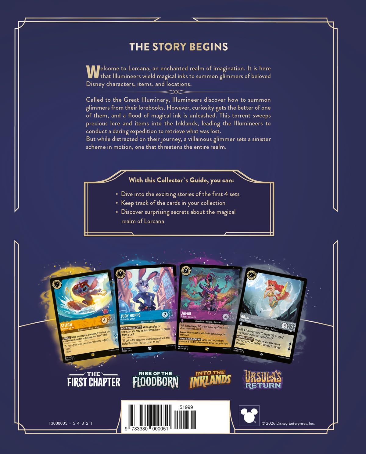 Lorcana: Official Collector's Guide - Sets 1-4