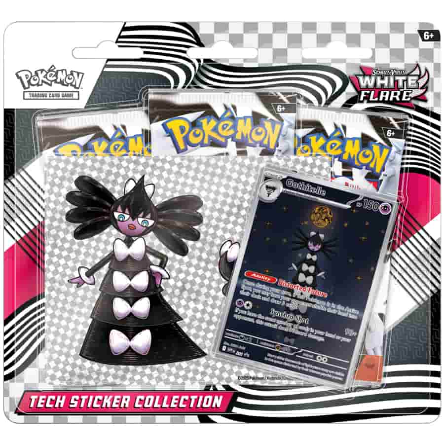 SV10.5 White Flare Tech Sticker Collection