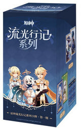 Genshin Impact Glowing Travelogue Trading Card Box