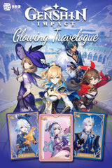 Genshin Impact Glowing Travelogue Trading Card Box