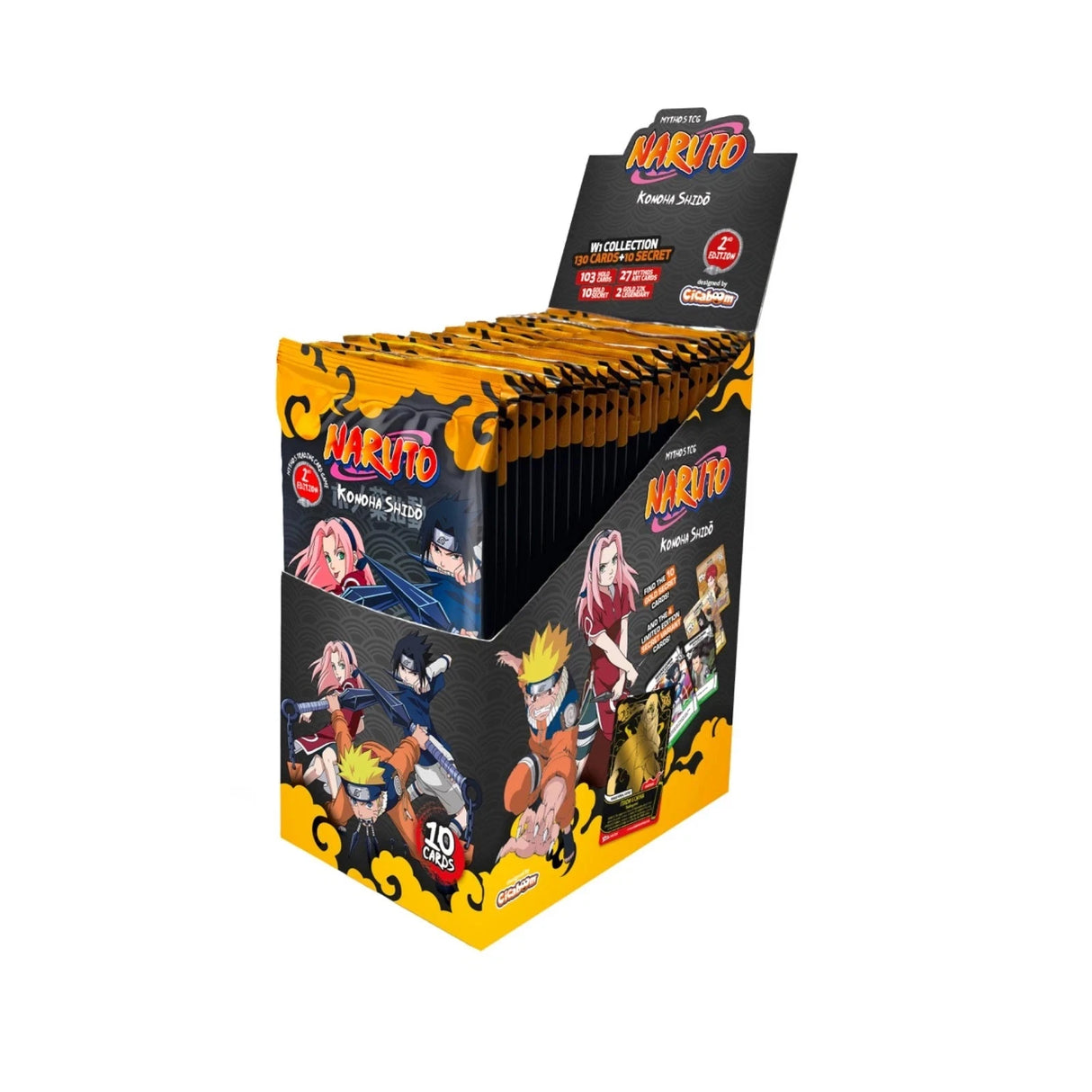 Naruto Mythos TCG: Konoha Shido 2nd Ed Booster Box