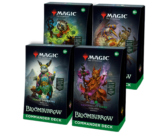 Bloomburrow - Commander Decks [Set of 4 Decks]