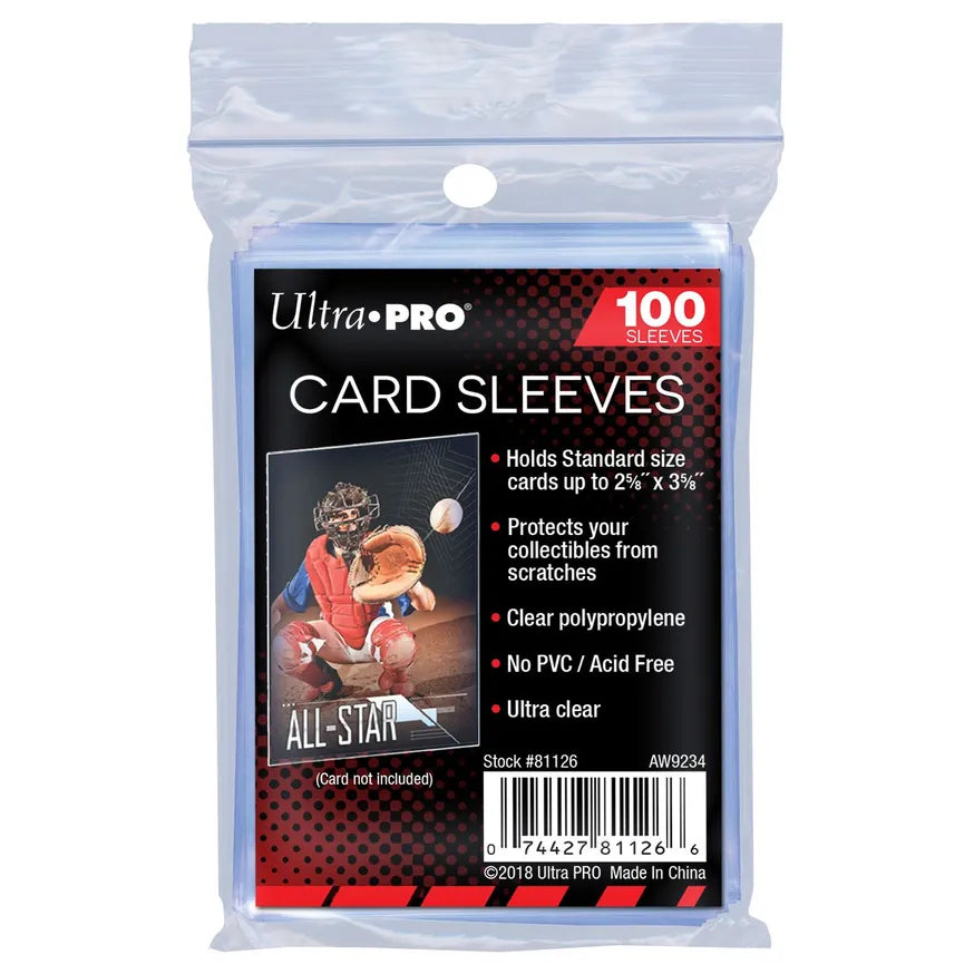 Ultra Pro Soft Penny Card Sleeves - Standard (100-Pack)