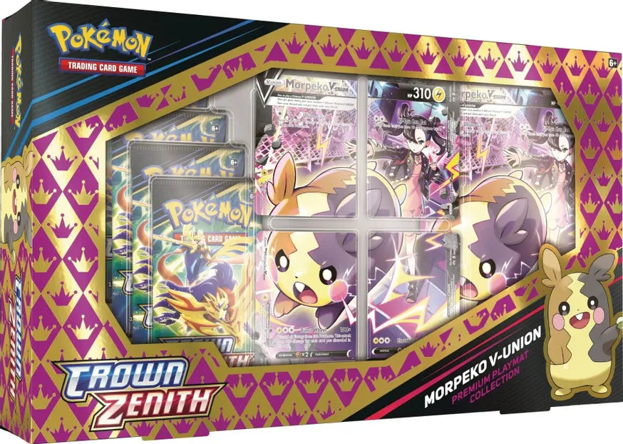 Crown Zenith - Morpeko V-UNION Playmat Premium Collection