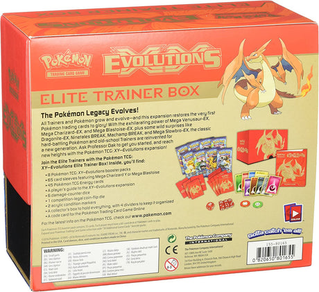 XY Evolutions Elite Trainer Box (Mega Charizard Y)