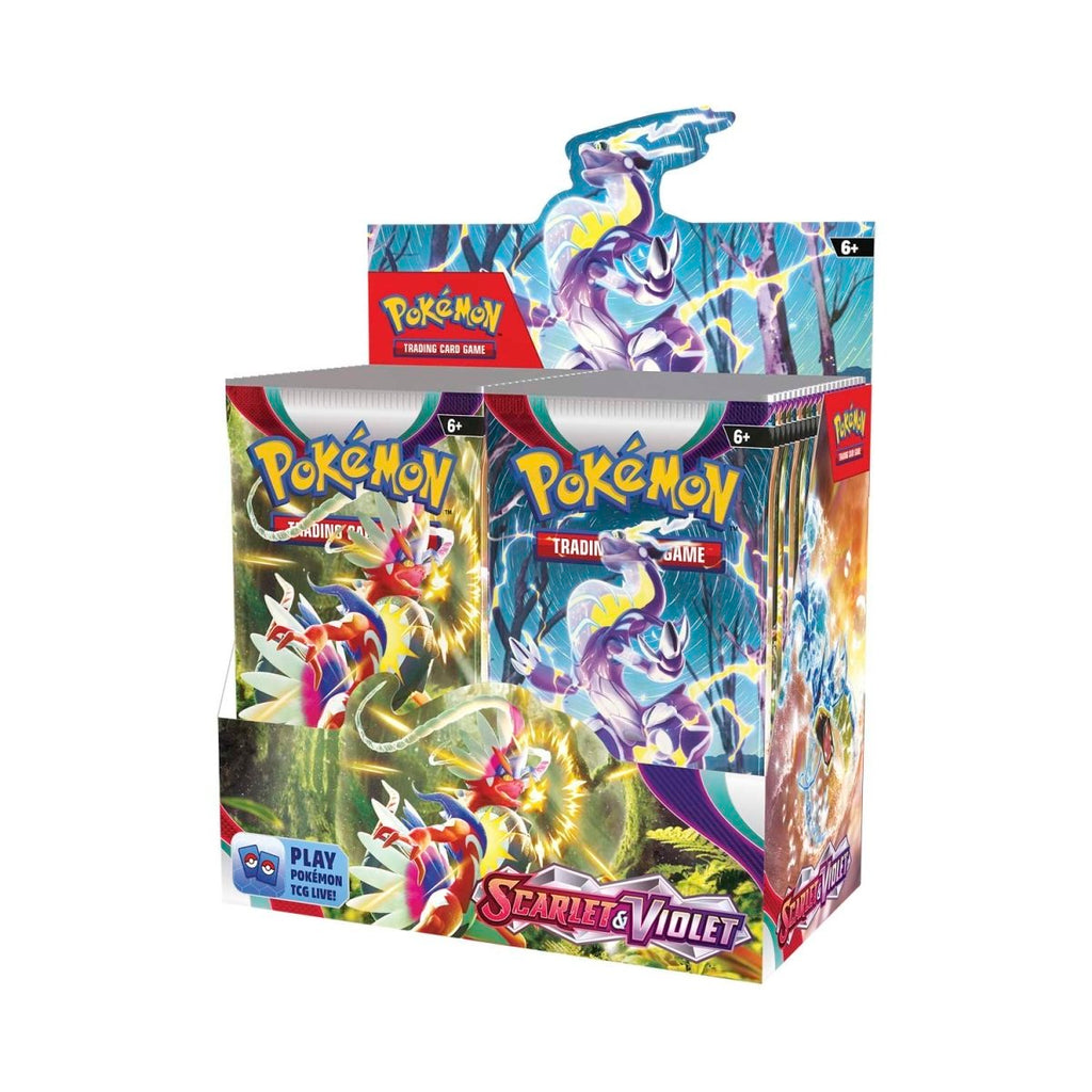 Pack cahier range-cartes et Booster Pokémon Ecarlate & Violet 01