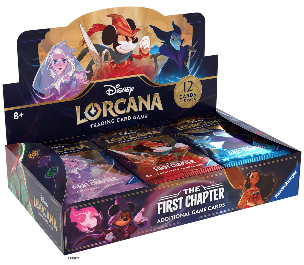 Disney Lorcana: The First Chapter Booster Display