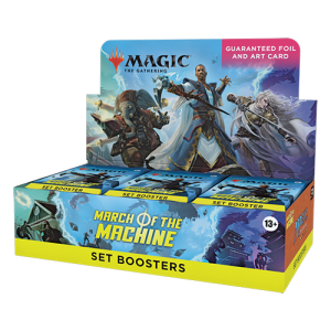 March of the Machine Set Booster Display